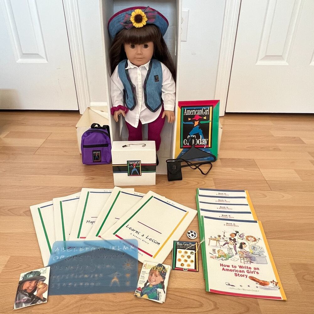 Rare 1995 Pleasant Co American Girl of Today GT2 Doll Mix & Match Outfit Extras